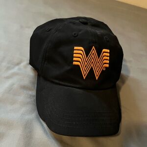Black and Orange Baseball Hat